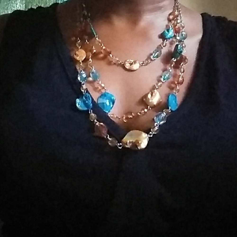 Beaded Abalone Necklace